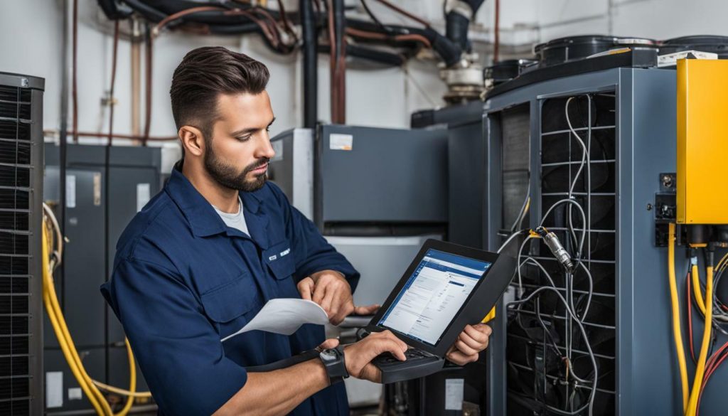 Managing HVAC contracts