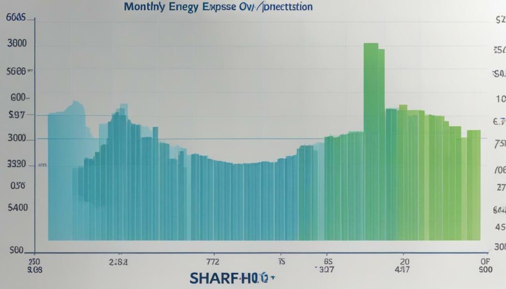 Monthly energy expenses