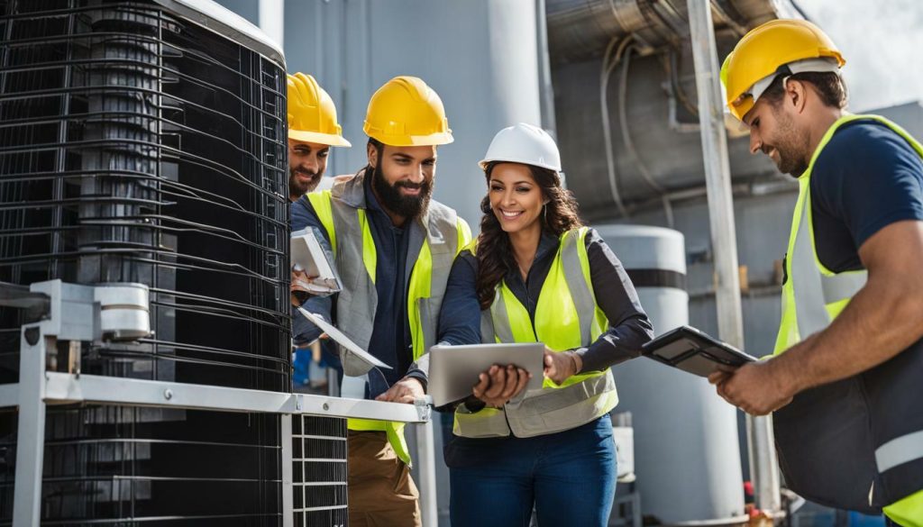 Seamless coordination of HVAC contractors