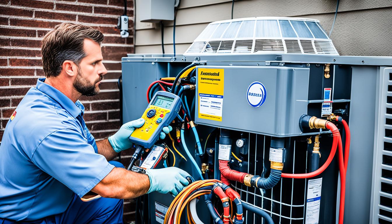 What are the common causes of refrigerant leaks that AC repair contractors should be aware of?