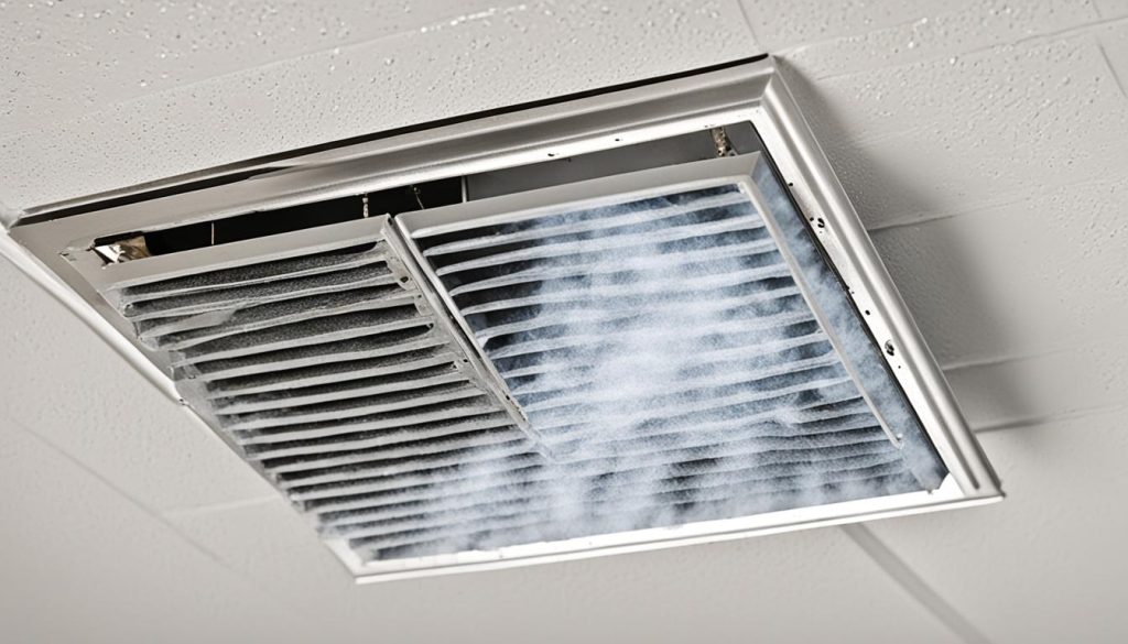 How does vent cleaning impact indoor air quality?
