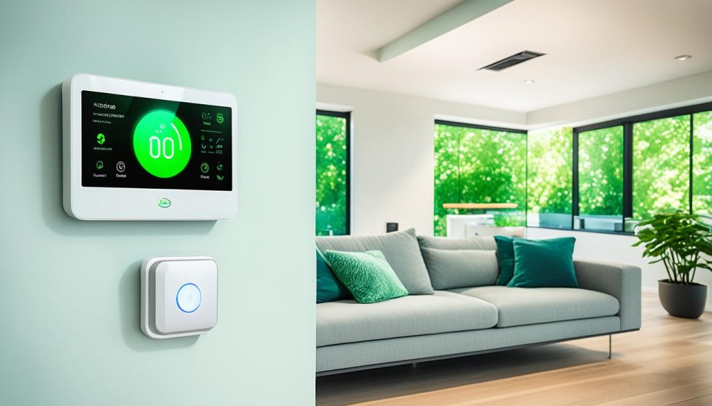How can AC leak detection be integrated into smart home for proactive maintenance?