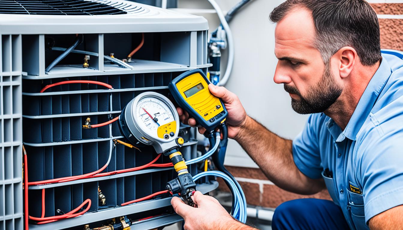 How can AC repair contractors integrate leak detection into regular maintenance schedules?