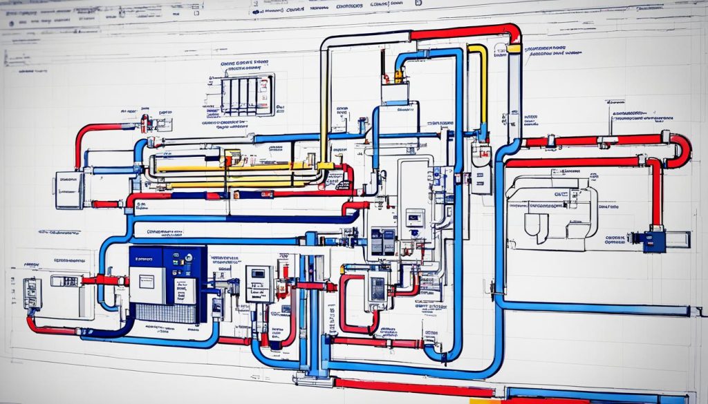 HVAC schematic design