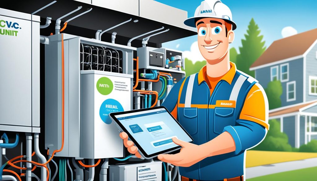 Field service management software for HVAC operations