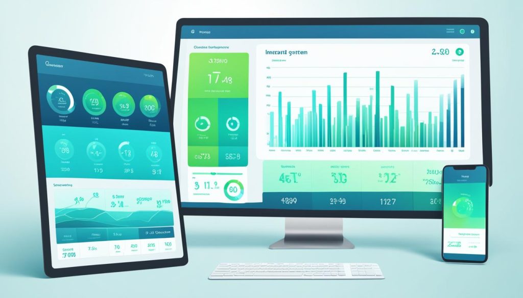 HVAC data analytics dashboard