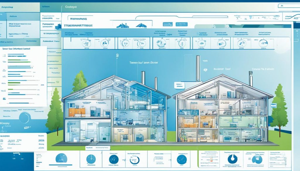 HVAC data management software interface