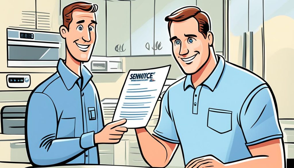 HVAC service agreement sales techniques