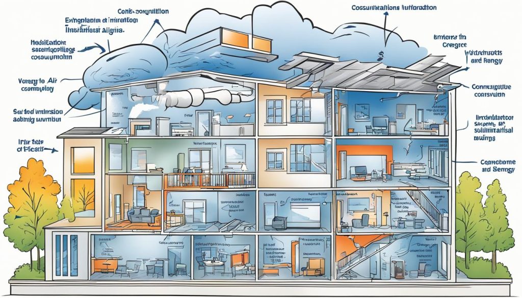 Infiltration and ventilation in HVAC design