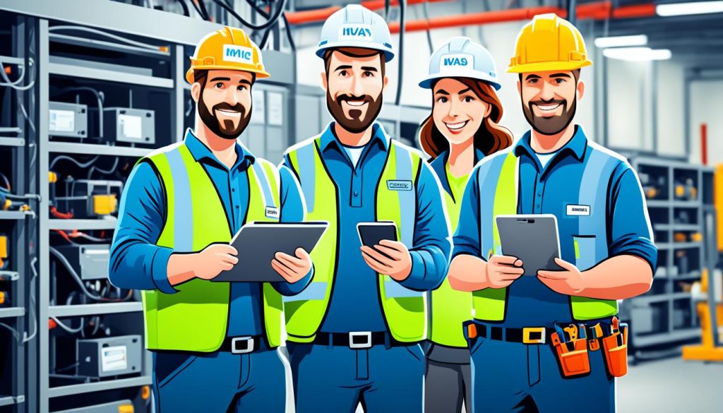 HVAC Field Service Apps for on-site job management