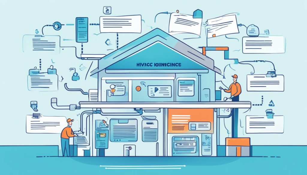 HVAC invoicing workflow optimization