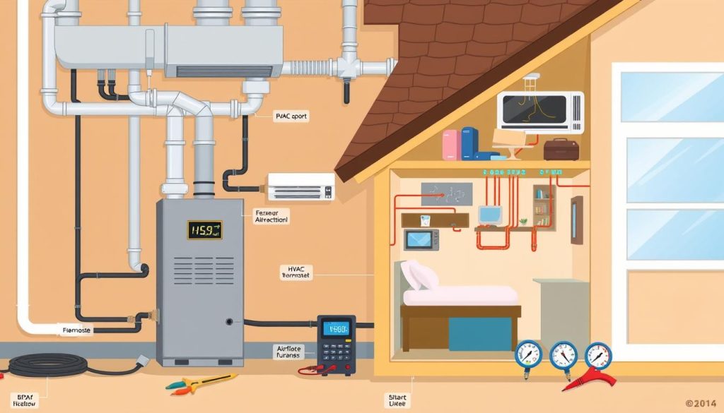 How to diagnose an HVAC issue?