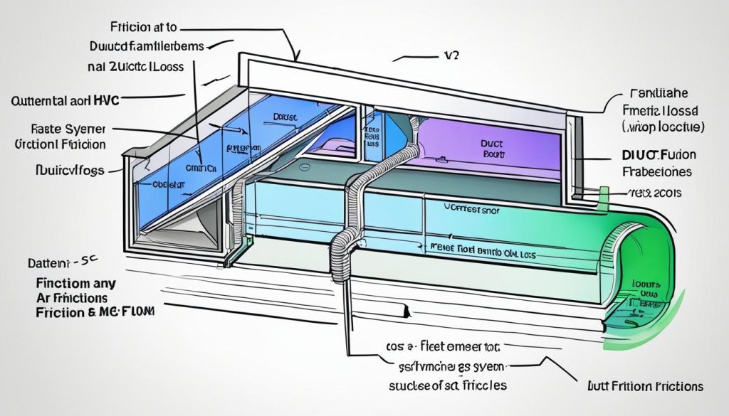 Duct system design diagram