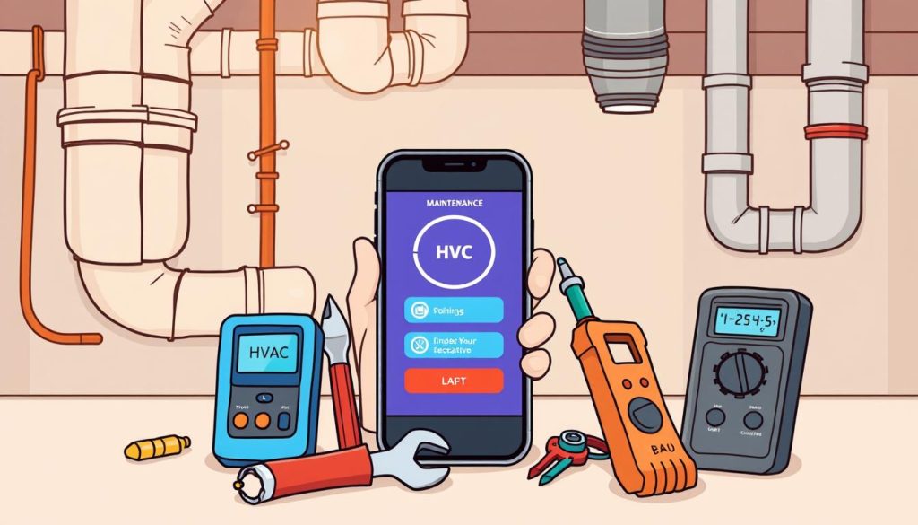 HVAC maintenance apps