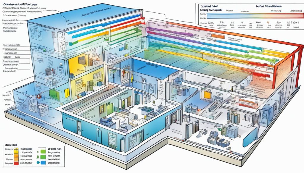 HVAC system design calculations