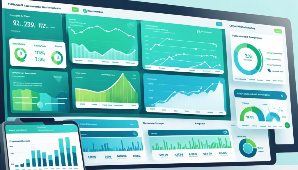 Data analytics dashboard for HVAC business