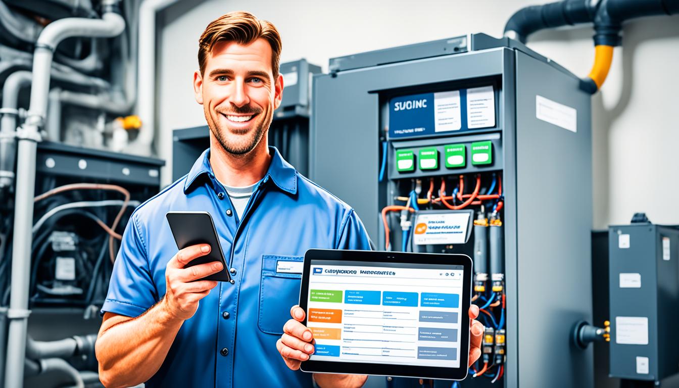 HVAC dispatch software with billing features