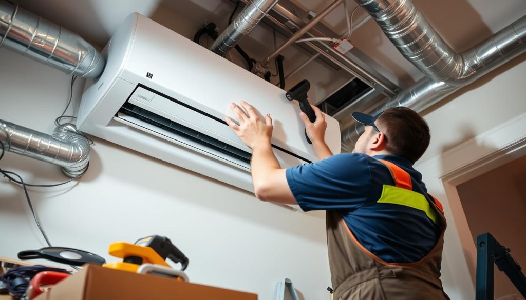 HVAC professional installation