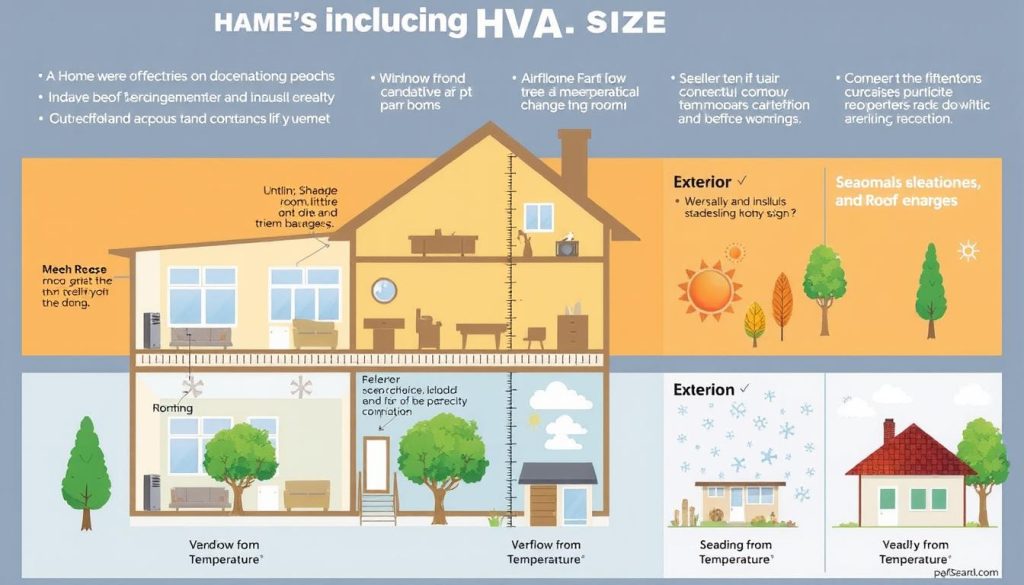 HVAC size factors