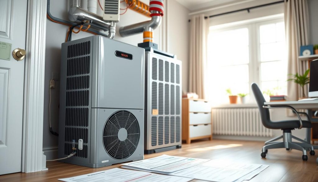 HVAC system warranty registration