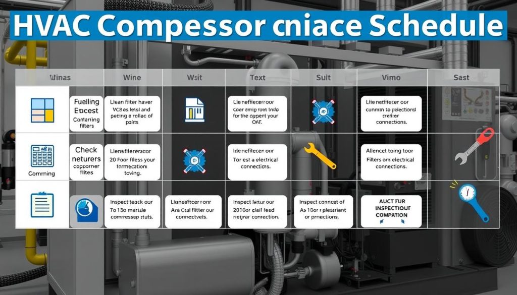 compressor maintenance schedule