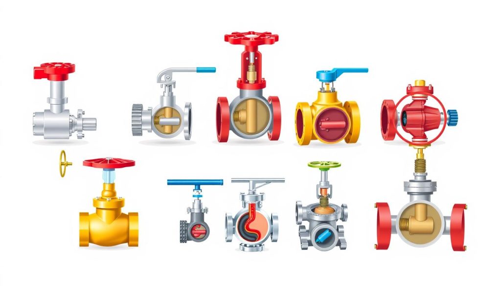 types of HVAC valves