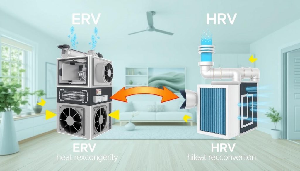 ERV systems and HRV systems for effective ventilation