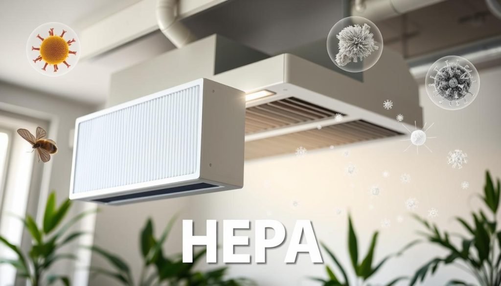 HEPA filters in HVAC systems for allergy management