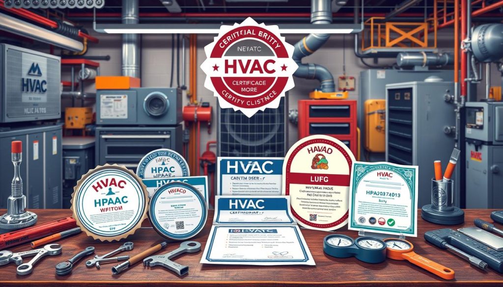 HVAC certifications and licensing requirements