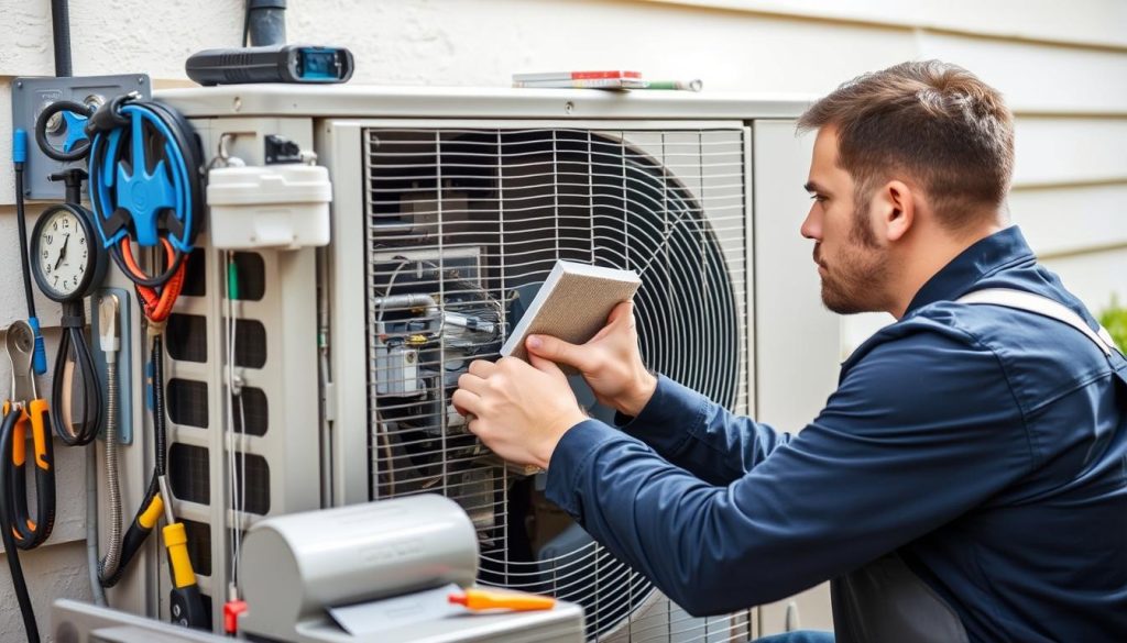 HVAC maintenance routine inspections