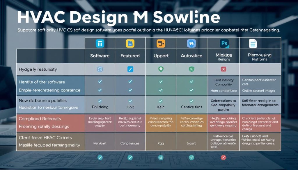 HVAC software options comparison