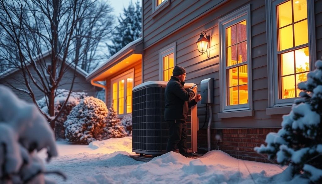 Preparing HVAC for winter