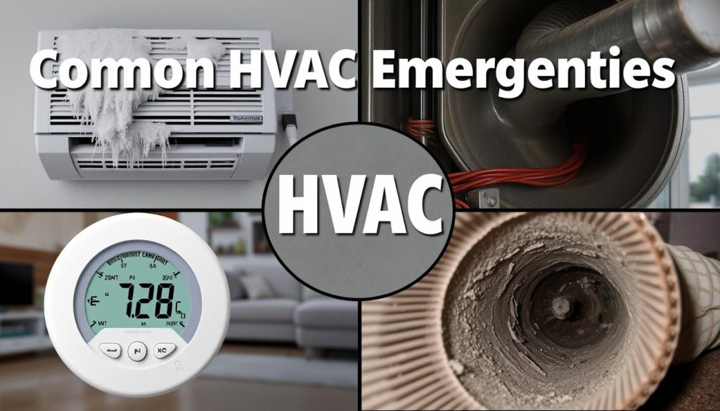 common HVAC emergencies