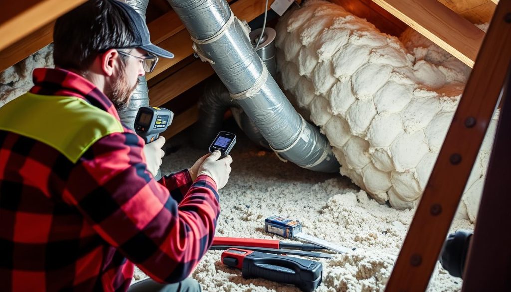 energy audit and upgrading insulation