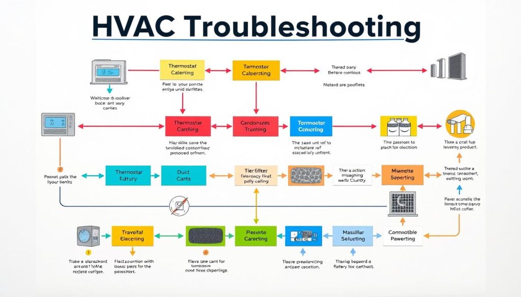 how to use HVAC troubleshooting flowchart