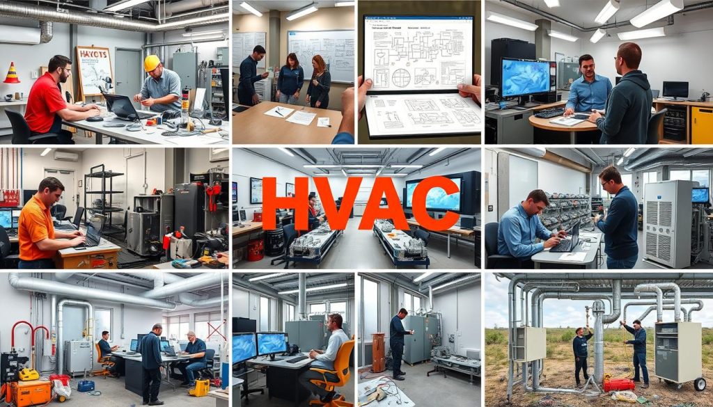 types of HVAC training