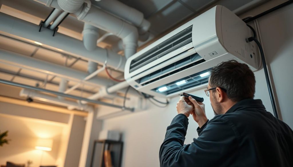 HVAC installation and maintenance