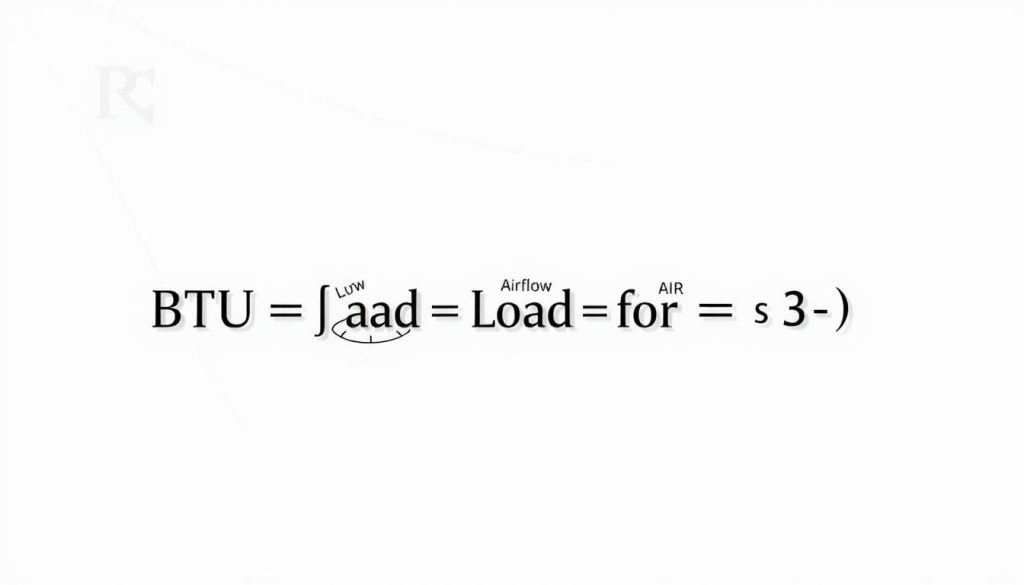 HVAC load formula