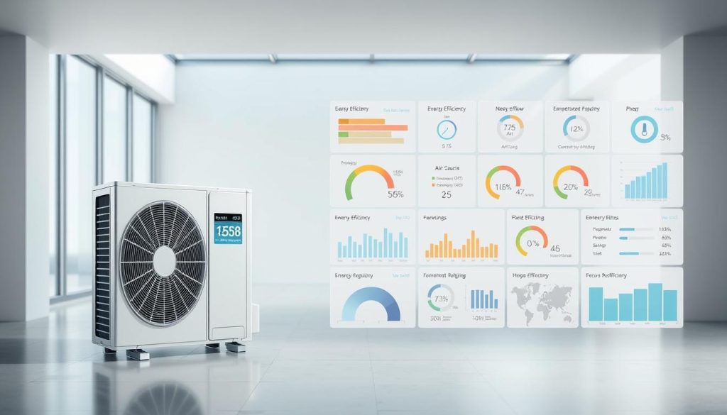 HVAC system performance ratings